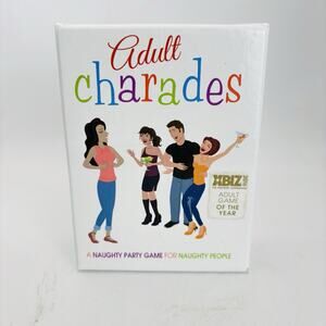 Adult Charades Card Game : Adults Only Fun. Pre Owned. Complete. Nice Condition